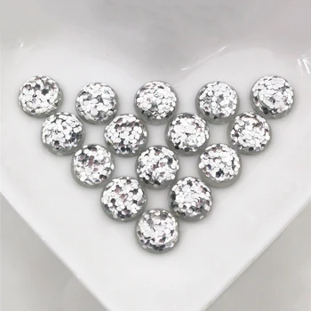 New Fashion 40pcs 10mm Silver Plated Color Flat Back Resin Cabochons Cameo O6-19 
New Fashion 40pcs 10mm Silver Plated Color Flat Back Resin Cabochons Cameo O6-19
