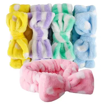 5Pcs Elastic Plush Headband Soft Coral Face Washing Headband Women Girls Facial Makeup Hair Band For Excercise Bathing
5Pcs Elastic Plush Headband Soft Coral Face Washing Headband Women Girls Facial Makeup Hair Band For Excercise Bathing