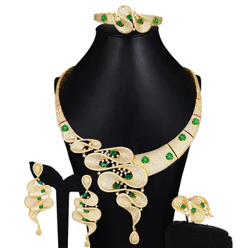 

GODKI Luxury Geometry Dubai Gold Jewelry Sets Nigerian Wedding African Beads Bridal Jewellery Set Cubic Zircon Ethiopian Jewelry