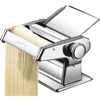 manual Noodle maker Machine Household Multi-Function Stainless Steel Dough Rolling Machine Dumpling Wrapper Cutting Machine
manual Noodle maker Machine Household Multi-Function Stainless Steel Dough Rolling Machine Dumpling Wrapper Cutting Machine