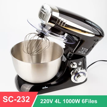 220V 4L 1000W Household Multi-function Kneading Machine Electric Mixer Food Processor Machine a Pates Fraiches
220V 4L 1000W Household Multi-function Kneading Machine Electric Mixer Food Processor Machine a Pates Fraiches