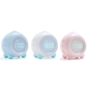Kids Alarm Clock for Kids, Color Night Light, Sunrise Sunset Simulation, Adjustable Brightness of Sn
Kids Alarm Clock for Kids, Color Night Light, Sunrise Sunset Simulation, Adjustable Brightness of Sn