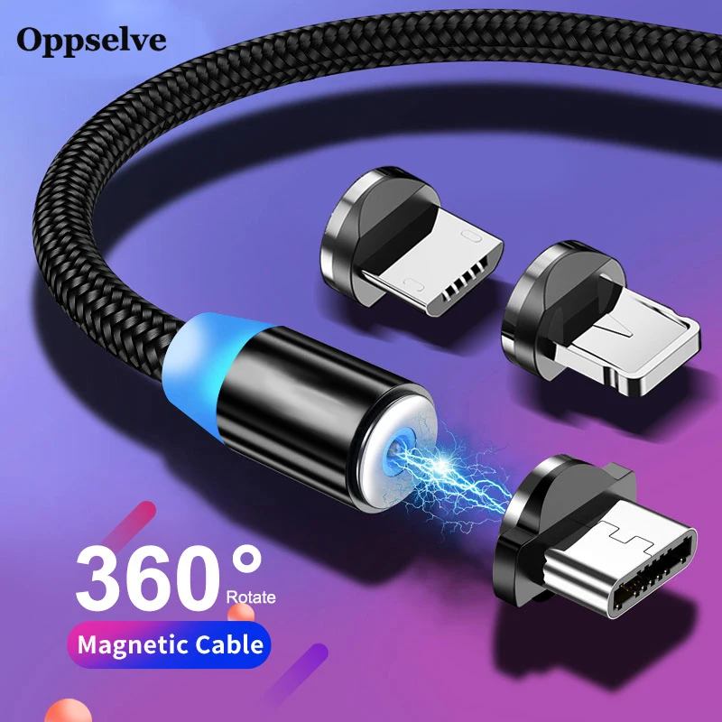 USB кабель для iPhone 11 Pro Max Магнитный быстрой зарядки и передачи данных XS XR X 8 7 6 iPad