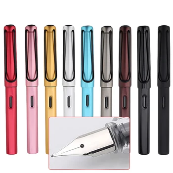 9Pcs 0.5mm Novelty Metal Fountain Pen for Office Business Signature School Student Gift
9Pcs 0.5mm Novelty Metal Fountain Pen for Office Business Signature School Student Gift