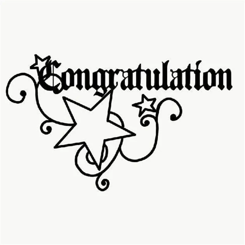 Naifumodo Word Dies Congratulation Star Metal Cutting Dies for Scrapbooking Card Album Embossing Craft Dies Template
Naifumodo Word Dies Congratulation Star Metal Cutting Dies for Scrapbooking Card Album Embossing Craft Dies Template