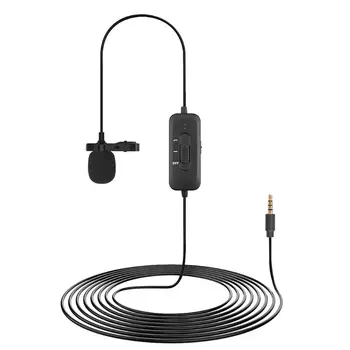 3.5mm AUX Video Record Omnidirectional Microphone for Phone -Mac Vlog Mic for DSLR Camera Camcorder Recorder for Osmo Action
3.5mm AUX Video Record Omnidirectional Microphone for Phone -Mac Vlog Mic for DSLR Camera Camcorder Recorder for Osmo Action