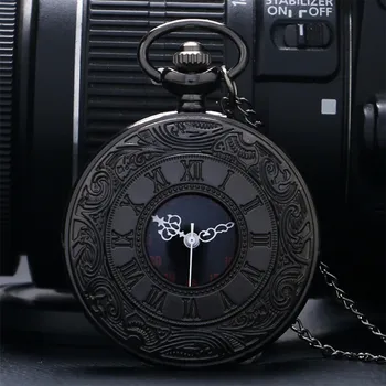 Black Hollow Roman Numerals Watch for Men Elegant Bronze Pendant Necklace Watches Gift for Boyfriend Drop Shipping
Black Hollow Roman Numerals Watch for Men Elegant Bronze Pendant Necklace Watches Gift for Boyfriend Drop Shipping