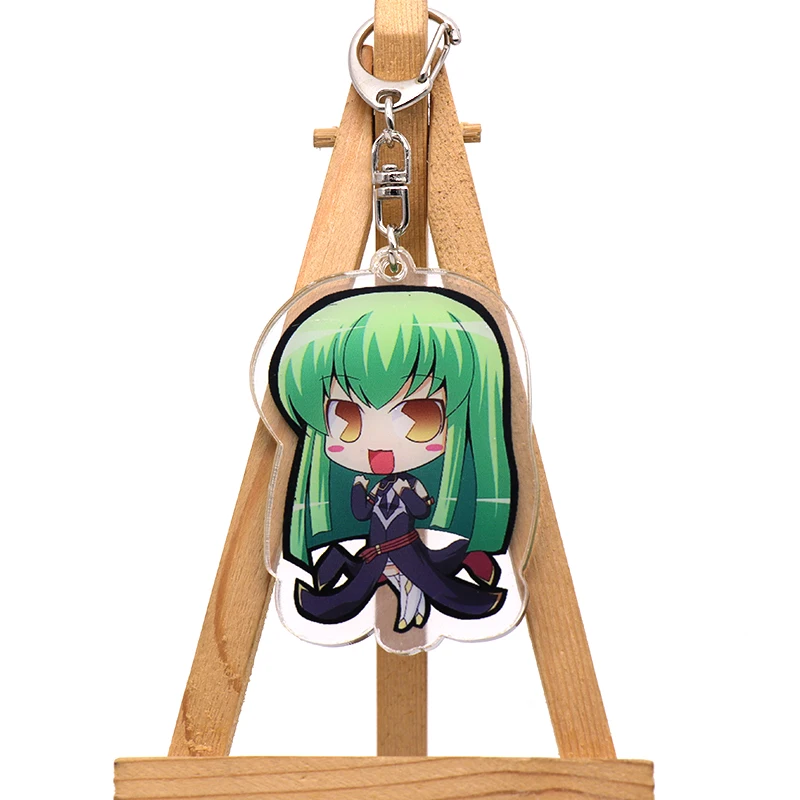 Anime CODE GEASS Cosplay C.C. Lelouch Shirley Fenette Anya Alstreim Cosplay Acrylic Figure Keychain Keyring Pendant Gifts
Anime CODE GEASS Cosplay C.C. Lelouch Shirley Fenette Anya Alstreim Cosplay Acrylic Figure Keychain Keyring Pendant Gifts