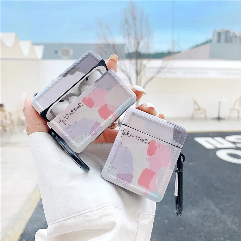 Cute Paint Pigment Soft Silicone Cover for Apple Airpods Case for Airpods Pro Earphone Cases for Air pods 2 3 Pro Frame Covers
Cute Paint Pigment Soft Silicone Cover for Apple Airpods Case for Airpods Pro Earphone Cases for Air pods 2 3 Pro Frame Covers
