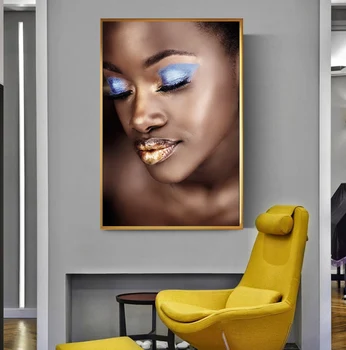 African Art Makeup Figure Woman Oil Painting on Canvas Wall Art Posters and Prints for Living Room Bedroom Home Wall Pictures
African Art Makeup Figure Woman Oil Painting on Canvas Wall Art Posters and Prints for Living Room Bedroom Home Wall Pictures