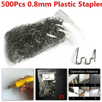 New Arrival High Quality 500pcs Stapler Staples For Plastic Welder Tool Car Damaged Bumper Repair Kit
New Arrival High Quality 500pcs Stapler Staples For Plastic Welder Tool Car Damaged Bumper Repair Kit