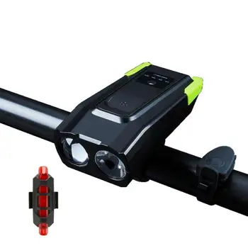 4000mAh Smart Induction Bike Front Light Kit USB Rechargeable LED Taillight And Headlight With Horn FlashLight For Bicycle #ED
4000mAh Smart Induction Bike Front Light Kit USB Rechargeable LED Taillight And Headlight With Horn FlashLight For Bicycle #ED