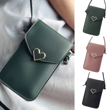 New Style Mobile Phone Bag Heart-shaped Decoration Transparent Touching Screen Pouch Wallet Mothers Day Gift TY53
New Style Mobile Phone Bag Heart-shaped Decoration Transparent Touching Screen Pouch Wallet Mothers Day Gift TY53