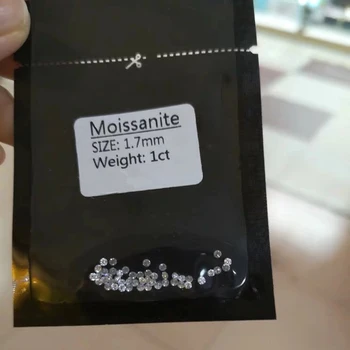 1.7mm Loose Moissanite Stone Total 1ct Carat FG Color Loose Diamonds Excellent Cut VVS1 Engagement Rings for Women
1.7mm Loose Moissanite Stone Total 1ct Carat FG Color Loose Diamonds Excellent Cut VVS1 Engagement Rings for Women