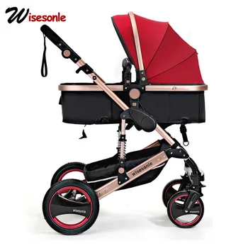 Wisesonle baby stroller 2 in 1 stroller lying or dampening folding light weight Two-sided children's four seasons of Russia Free
Wisesonle baby stroller 2 in 1 stroller lying or dampening folding light weight Two-sided children's four seasons of Russia Free
