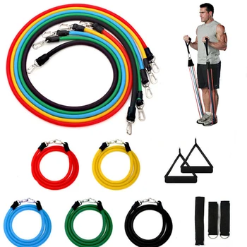 Dropshipping 11Pc/Set Adjust Fitness Resistance Bands Elastic Rubber Tube Crossfit Home Workout Muscle Training Bodybuilding
Dropshipping 11Pc/Set Adjust Fitness Resistance Bands Elastic Rubber Tube Crossfit Home Workout Muscle Training Bodybuilding