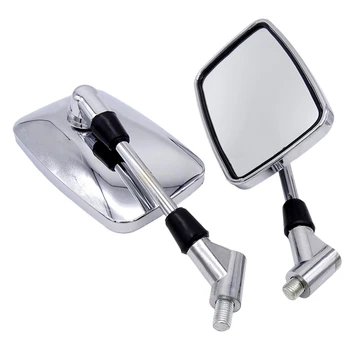 1 Pair 10mm Universal Motorcycle Rearview Mirror Handle Bar Side Mirrors for Harley Honda Suzuki Yamaha Kawasaki Chopper
1 Pair 10mm Universal Motorcycle Rearview Mirror Handle Bar Side Mirrors for Harley Honda Suzuki Yamaha Kawasaki Chopper