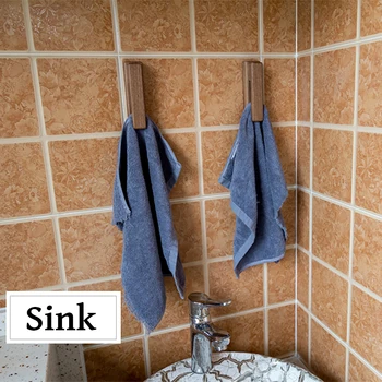 Solid Wood Clothes Hanger Holder Durable Bathroom Accessories Recableght Towel Hook Rack Wooden Wall Mounted Hanging Shelf 
Solid Wood Clothes Hanger Holder Durable Bathroom Accessories Recableght Towel Hook Rack Wooden Wall Mounted Hanging Shelf