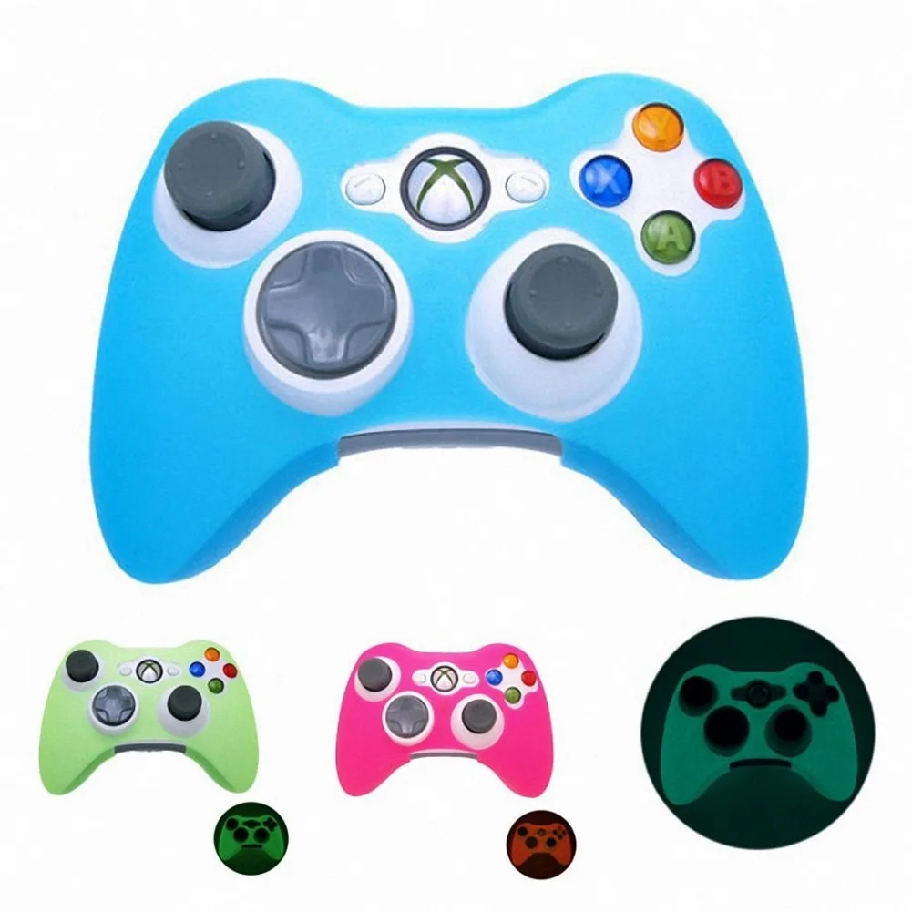 Glow in Dark Game Controller Cases Anti-Slip Silicone Gamepad Case Skin Protector Cover for Xbox 360 #5
Glow in Dark Game Controller Cases Anti-Slip Silicone Gamepad Case Skin Protector Cover for Xbox 360 #5
