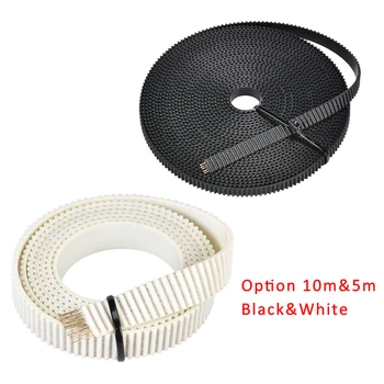 GT2 Timing Belt 2mm Pitch 10mm Wide Steel Wire Reinforced PU Timing Belt Replacement 5M/10M For 3D Printer
GT2 Timing Belt 2mm Pitch 10mm Wide Steel Wire Reinforced PU Timing Belt Replacement 5M/10M For 3D Printer