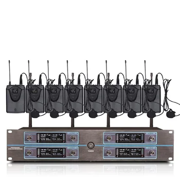 Professional wireless microphone system 8-channel lavalier microphone for large and small stage performance microphone wireless
Professional wireless microphone system 8-channel lavalier microphone for large and small stage performance microphone wireless