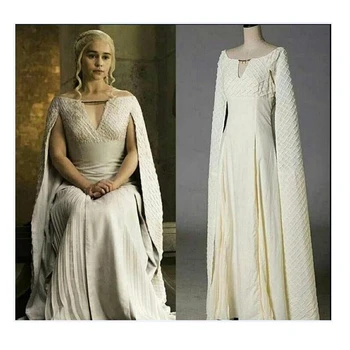 Game of Thrones Daenerys Targaryen Cosplay Costume Women Female Queen Mother Dragons Dress Jumpsuits Skirts Party Halloween Suit
Game of Thrones Daenerys Targaryen Cosplay Costume Women Female Queen Mother Dragons Dress Jumpsuits Skirts Party Halloween Suit