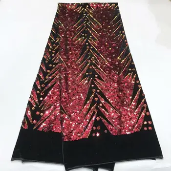 New Weeding Sequins Lace Red Gold African Lace Fabric High Quality Nigerian French Party lace fabric for tulle lace fabric
New Weeding Sequins Lace Red Gold African Lace Fabric High Quality Nigerian French Party lace fabric for tulle lace fabric