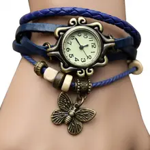 Vintage fasion Womens Bracelet Vintage Weave Wrap Quartz Faux Leather Leaf Beads Wrist Watches lady watch Relogio Feminino
Vintage fasion Womens Bracelet Vintage Weave Wrap Quartz Faux Leather Leaf Beads Wrist Watches lady watch Relogio Feminino