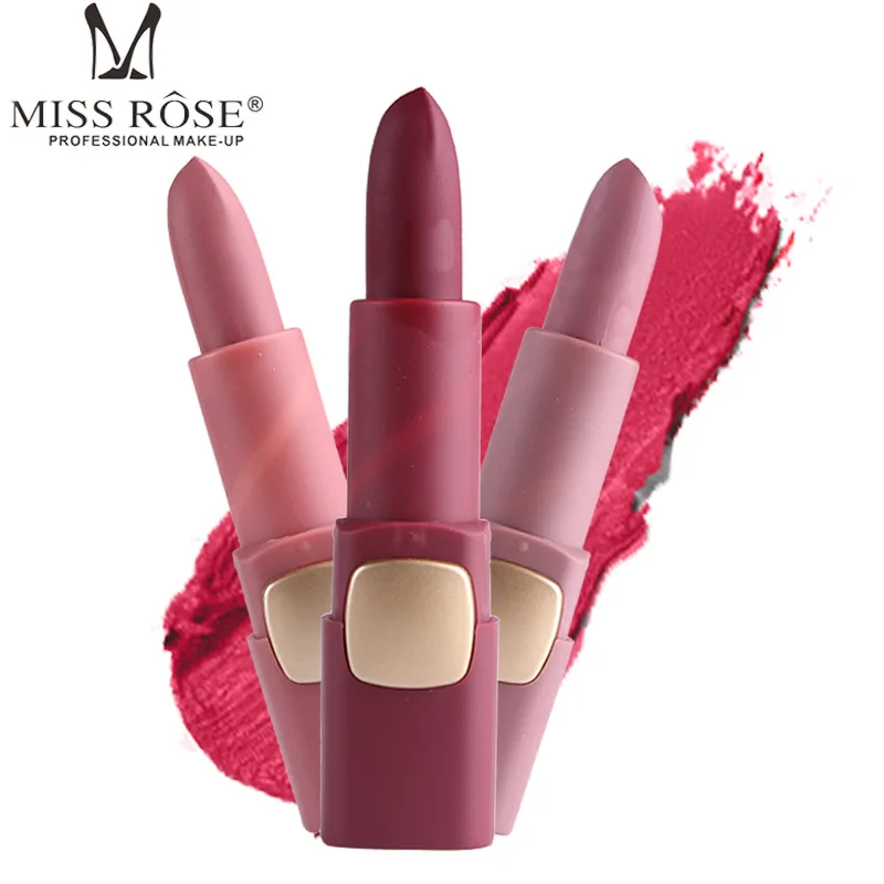 MISS ROSE Matte Lipstick 18 Colors Red Lipstick Moisturizing Nude Brands Sexy Make-up Makeup Cosmetic Hot Selling
MISS ROSE Matte Lipstick 18 Colors Red Lipstick Moisturizing Nude Brands Sexy Make-up Makeup Cosmetic Hot Selling