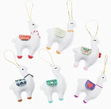 6Pcs Alpaca Christmas Hanging Pendant New Year Party Gifts Keychain Animal Xmas Tree Ornament Llama Birthday Party Decorations
6Pcs Alpaca Christmas Hanging Pendant New Year Party Gifts Keychain Animal Xmas Tree Ornament Llama Birthday Party Decorations