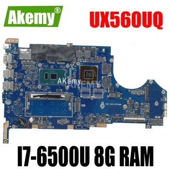 UX560UQ mainboard For Asus UX560 UX560U UX560UQK UX560UQ UX560UX laptop motherboard Tested Ok I7-6500CPU 8G RAM GT940M/2GB
UX560UQ mainboard For Asus UX560 UX560U UX560UQK UX560UQ UX560UX laptop motherboard Tested Ok I7-6500CPU 8G RAM GT940M/2GB