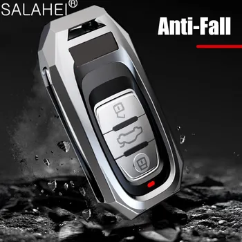 Zinc Alloy Car Key Case Cover Protection For Audi A1 A3 A4 A5 Q7 A6 C5 C6 Holder Shell Cover Car key Shell Decoration Accessory
Zinc Alloy Car Key Case Cover Protection For Audi A1 A3 A4 A5 Q7 A6 C5 C6 Holder Shell Cover Car key Shell Decoration Accessory