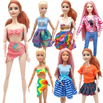 Handmade Outfit for Barbie Dolls Clothes Toys for Girls Swimsuit Fashion Doll Accessories Dress Toys for Children Doll Clothes
Handmade Outfit for Barbie Dolls Clothes Toys for Girls Swimsuit Fashion Doll Accessories Dress Toys for Children Doll Clothes