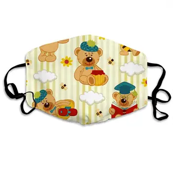 Reusable Washable Mask, Animal and Graphics Anti Dust Block Air Pollution Half Face Mouth Mask with Elastic Ear Loop
Reusable Washable Mask, Animal and Graphics Anti Dust Block Air Pollution Half Face Mouth Mask with Elastic Ear Loop