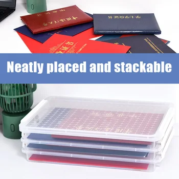 Transparent File Storage Box Document Paper Storage Container Office Supplies KQS8
Transparent File Storage Box Document Paper Storage Container Office Supplies KQS8