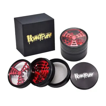 4-layer Metal Cigarette Tobacco Grinder with Creative Design Pattern Smoke Supplies Diameter 63mm Spice Herb Crusher Machine
4-layer Metal Cigarette Tobacco Grinder with Creative Design Pattern Smoke Supplies Diameter 63mm Spice Herb Crusher Machine