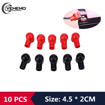 VEHEMO Durable 10PCS Black Red Car Battery Insulating Cover Terminal Boot Round Rubber 20x12MM Insulating Cover Tool
VEHEMO Durable 10PCS Black Red Car Battery Insulating Cover Terminal Boot Round Rubber 20x12MM Insulating Cover Tool
