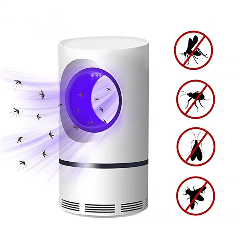 Фото USB Mosquito Killer Lamp E Anti Moustique Electrique LED Mata Fly Trap Electrico Insect Muggen Bug | Лампы и освещение