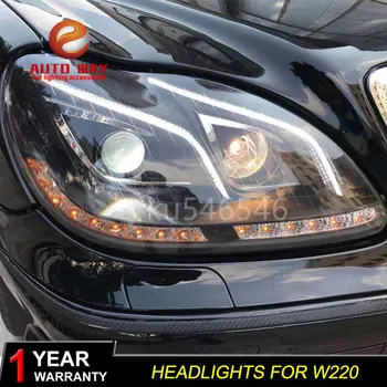 Car styling case for Benz S280 S320 S500 S600 Headlights 1998-2001 W220 LED Headlight LED DRL Lens Xenon Car Accessories
Car styling case for Benz S280 S320 S500 S600 Headlights 1998-2001 W220 LED Headlight LED DRL Lens Xenon Car Accessories