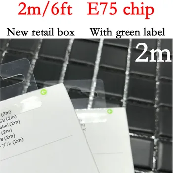 100pcs/lot 100% original oem 2M/6FT E75 Chip OD 3.0mm Data USB charger Cable with new retail packaging
100pcs/lot 100% original oem 2M/6FT E75 Chip OD 3.0mm Data USB charger Cable with new retail packaging