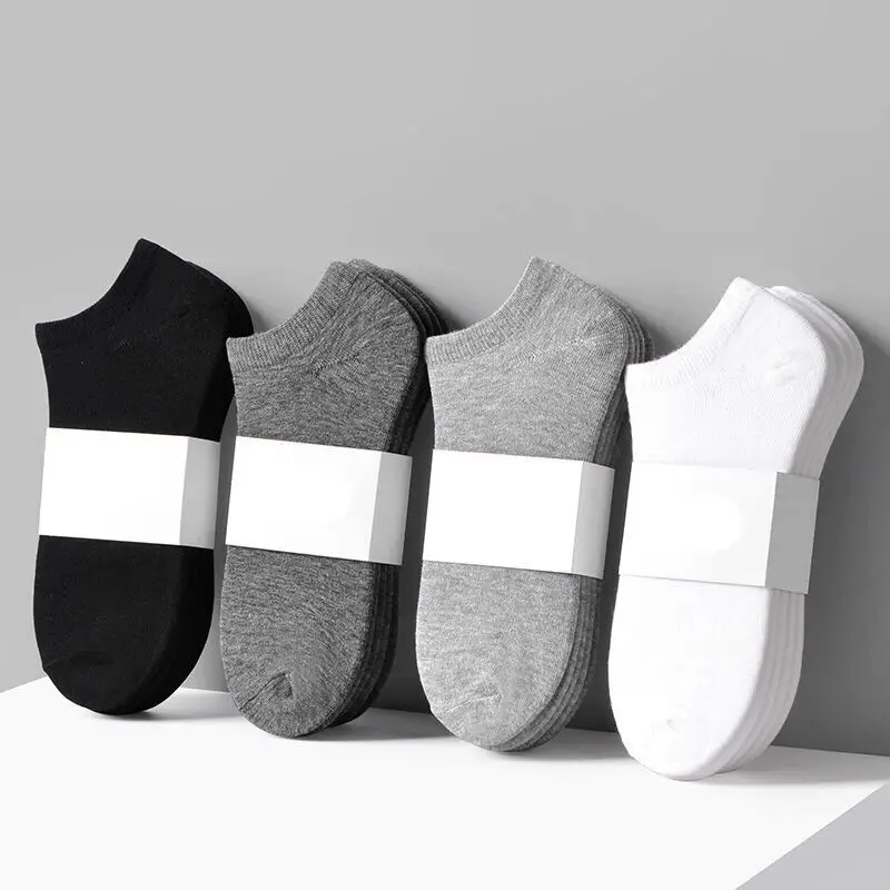 Neutral socks fashion socks pure color autumn and winter short shallow spring and summer socks deodorant five pairs of clothes
Neutral socks fashion socks pure color autumn and winter short shallow spring and summer socks deodorant five pairs of clothes