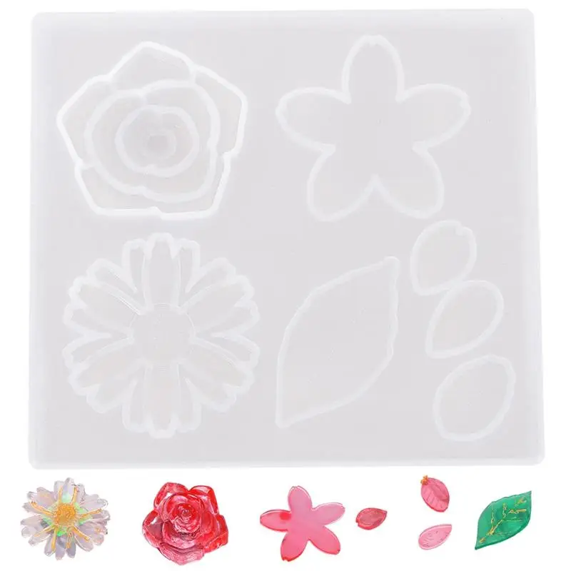 1pcs Flower Barrette Silicone Mold DIY Epoxy Antler Hairpin Decor Resin Casting Molds Decorating Tool For Women Jewelries
1pcs Flower Barrette Silicone Mold DIY Epoxy Antler Hairpin Decor Resin Casting Molds Decorating Tool For Women Jewelries