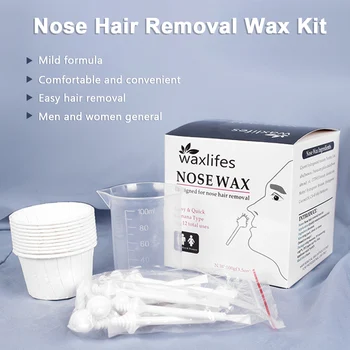 Hair Removal Tool Nose Hair Waxing Set Hair Removing Applicators Wax Beans Kit for Men & Women Nose or Eyebrows Wax Stick
Hair Removal Tool Nose Hair Waxing Set Hair Removing Applicators Wax Beans Kit for Men & Women Nose or Eyebrows Wax Stick