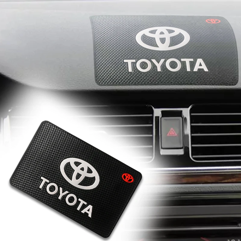 Black Car Logo Badge Rectangle Mat for Toyotas Corolla Yaris Rav4 Avensis Auto Anti-ship Pad Automobile Decorative Accessories
Black Car Logo Badge Rectangle Mat for Toyotas Corolla Yaris Rav4 Avensis Auto Anti-ship Pad Automobile Decorative Accessories
