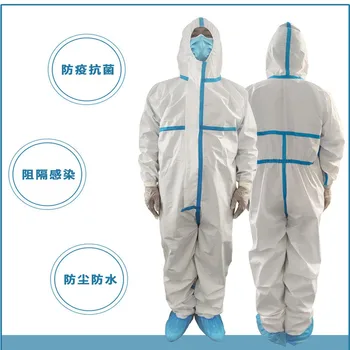 One Time Disposable Waterproof Oil-Resistant Protective Coverall for Spary Painting Decorating Clothes Overall Suit Workwear
One Time Disposable Waterproof Oil-Resistant Protective Coverall for Spary Painting Decorating Clothes Overall Suit Workwear