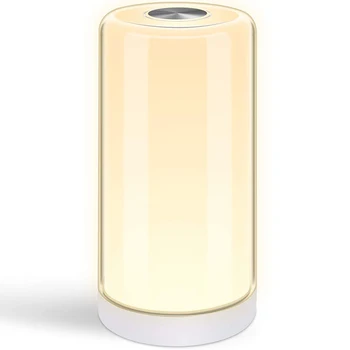 Table Lamp, Contact Sensor Bedside Lamp with Dimmable 2800K-6500K Warm White Light & RGB Color Changing, Modern US Plug
Table Lamp, Contact Sensor Bedside Lamp with Dimmable 2800K-6500K Warm White Light & RGB Color Changing, Modern US Plug