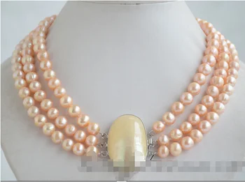

free shipping $wholesale_jewelry_wig$ free shipping Details about 60" 8-9mm gray baroque freshwater cultured pearl necklace
