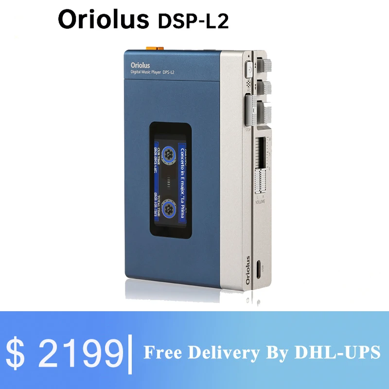 Oriolus DPS-L2 ES9038 Pro USB DAC OPA1612 DSD256 384kHz/32Bit 3.5+3.5&4.4mm Output Cassette Classic Look HiFi Music Player
Oriolus DPS-L2 ES9038 Pro USB DAC OPA1612 DSD256 384kHz/32Bit 3.5+3.5&4.4mm Output Cassette Classic Look HiFi Music Player