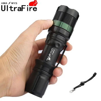 LED Flashlight Waterproof Torch Blinding Effect Skid-Proof Adjustable Angle Waterproof Torch 18650 Battery 3 Light Modes
LED Flashlight Waterproof Torch Blinding Effect Skid-Proof Adjustable Angle Waterproof Torch 18650 Battery 3 Light Modes