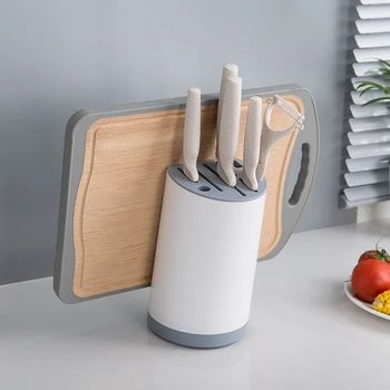 2 in 1Plastic Kitchen Stand Storage Rack Knife Holder Cutting Chopping Board Container Pot Lid Organizer Utensil Cutlery Tools
2 in 1Plastic Kitchen Stand Storage Rack Knife Holder Cutting Chopping Board Container Pot Lid Organizer Utensil Cutlery Tools